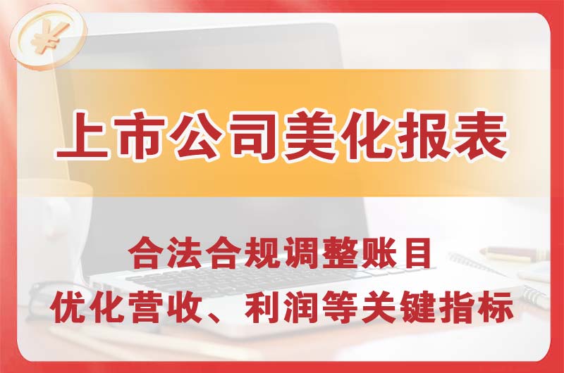 广东上市公司美化报表